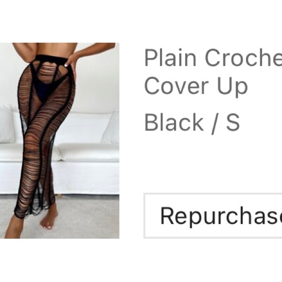 Shein Crochet Cover Up - Picture 9 of 9